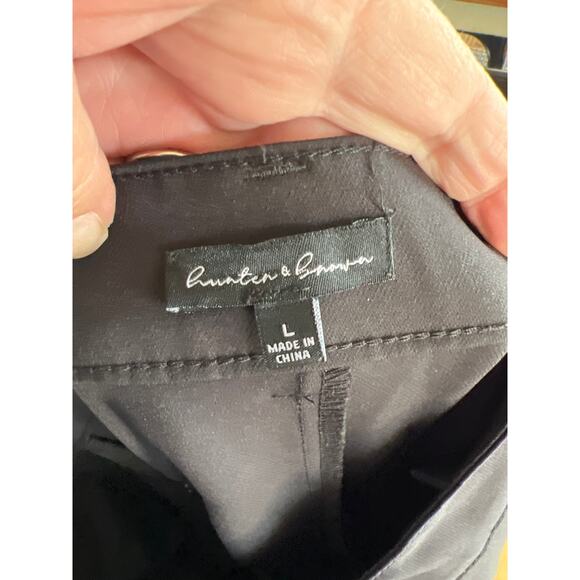 Hunter & Brown size large black cargo pants - Picture 4 of 5